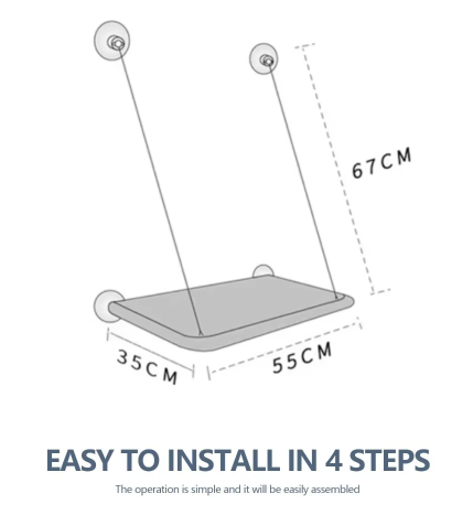 Stella™ Cat Window Hammock