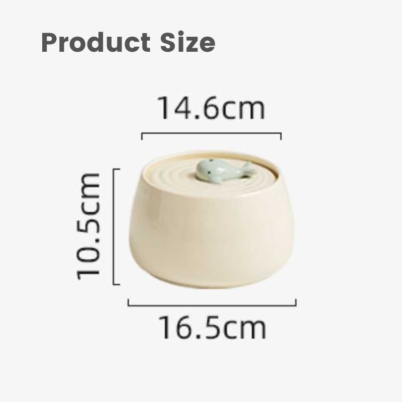Stella™ Ceramic Cat Water Fountain