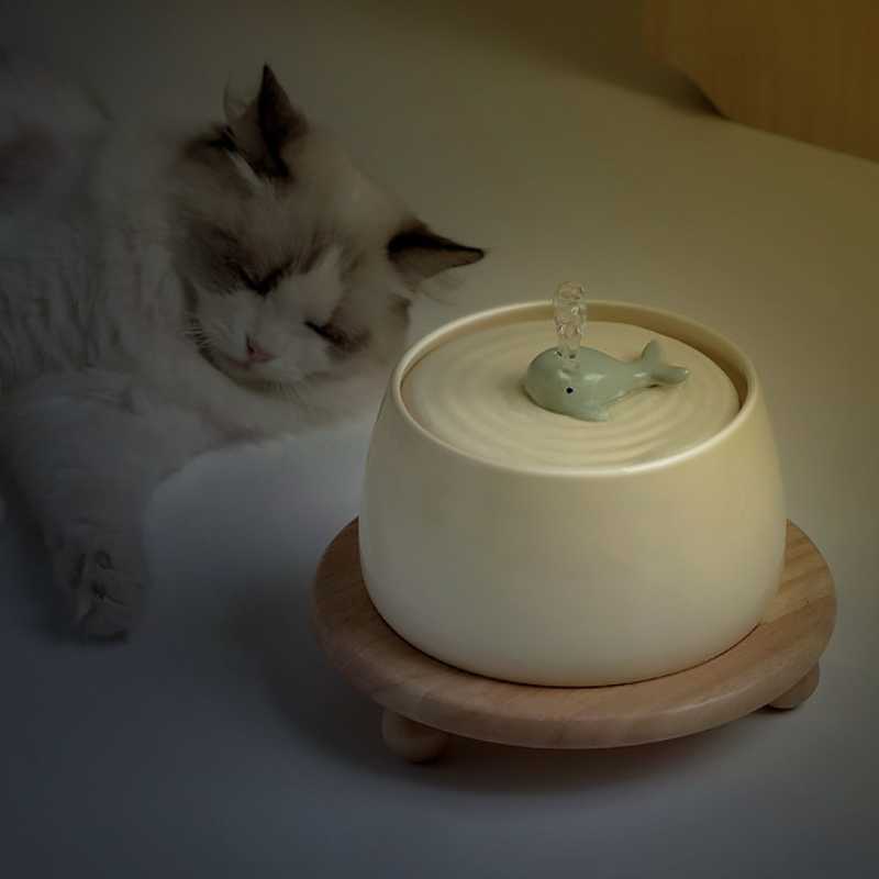 Stella™ Ceramic Cat Water Fountain